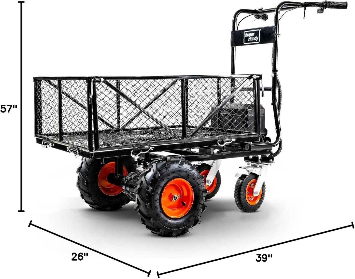 Electric Utility Trailer Dolly – Move 1000 lbs with Ease