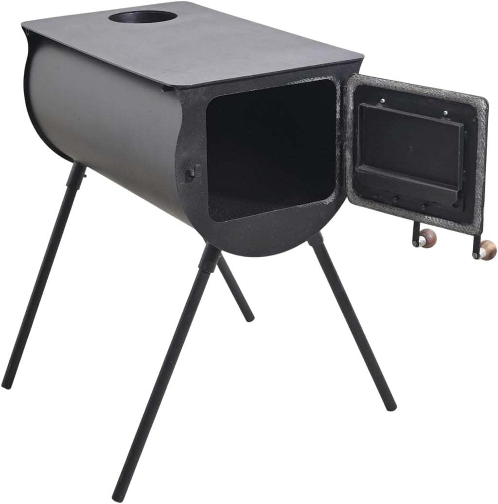 Heavy-Duty Outdoor Wood Burning Tent Stove