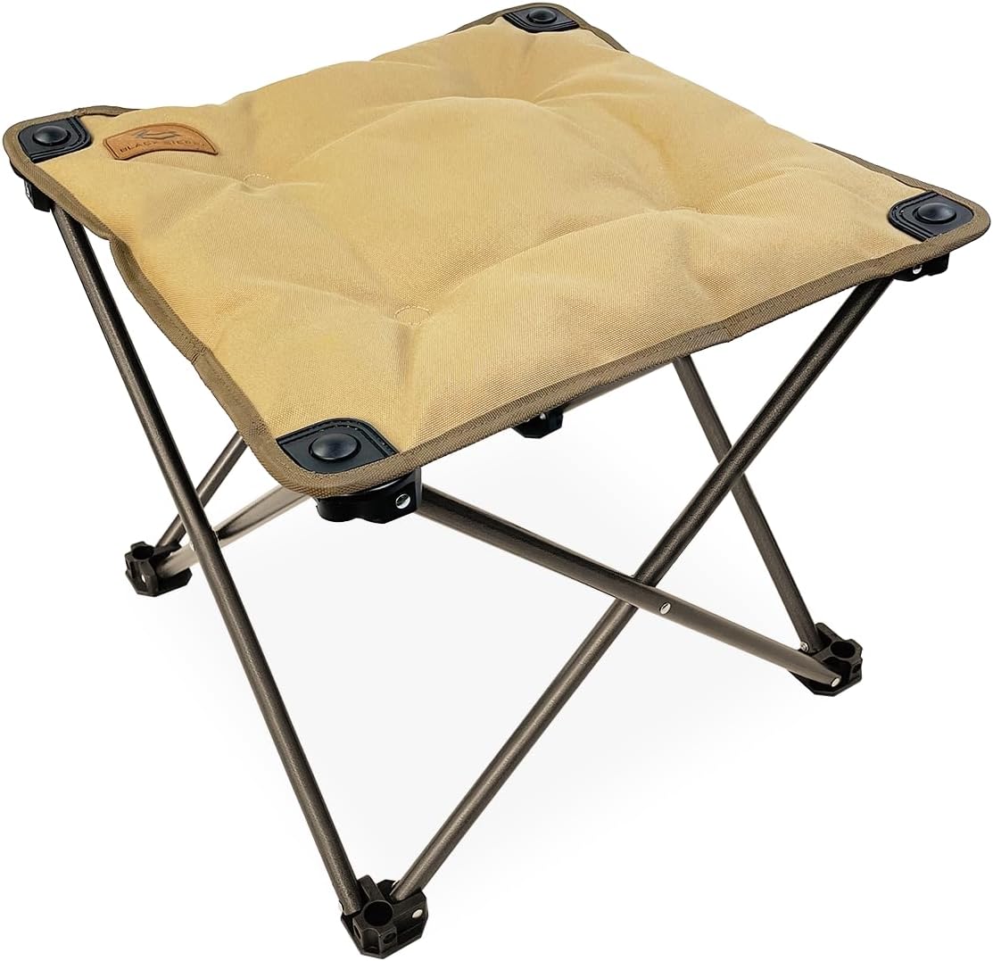 Portable Folding Camping Chair with Footrest & Cup Holder