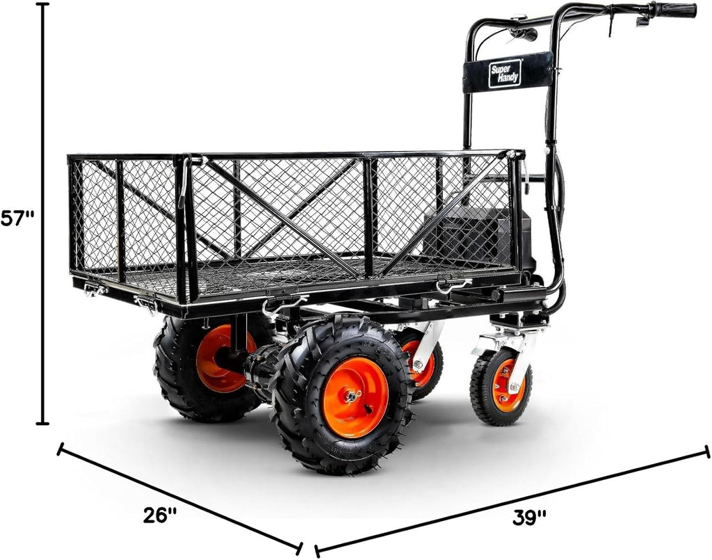 Electric Utility Trailer Dolly – Move 1000 lbs with Ease