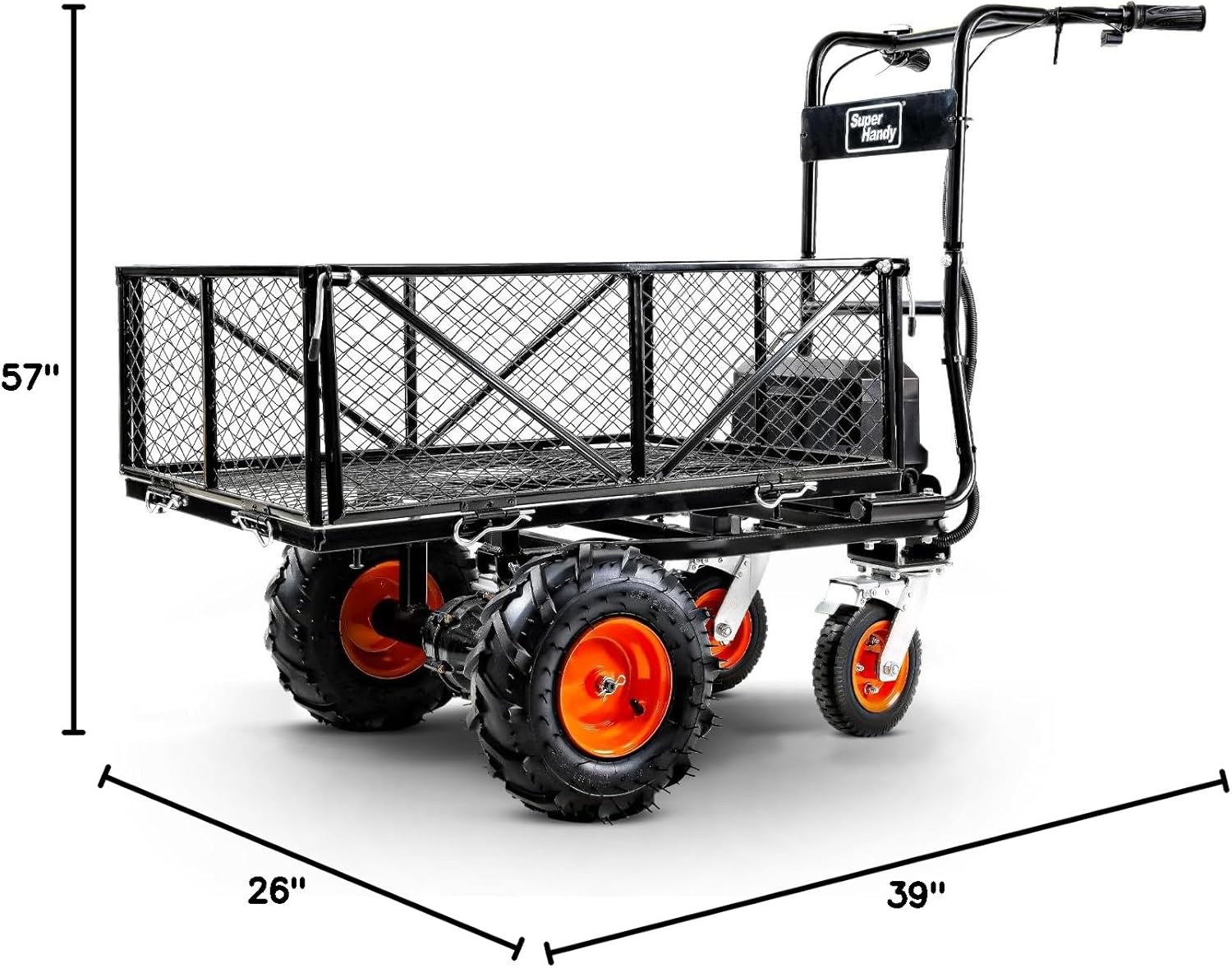Electric Utility Trailer Dolly – Move 1000 lbs with Ease