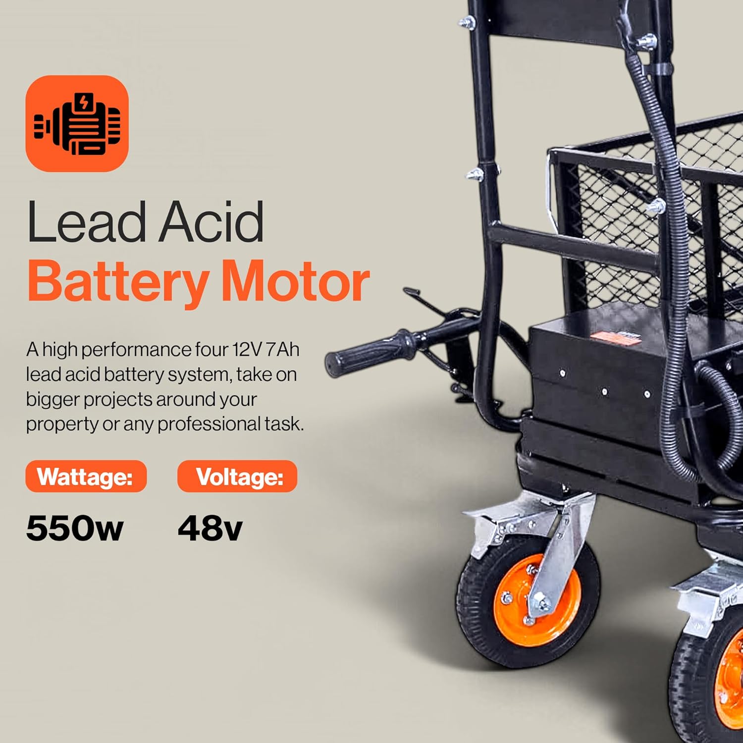 Electric Utility Trailer Dolly – Move 1000 lbs with Ease