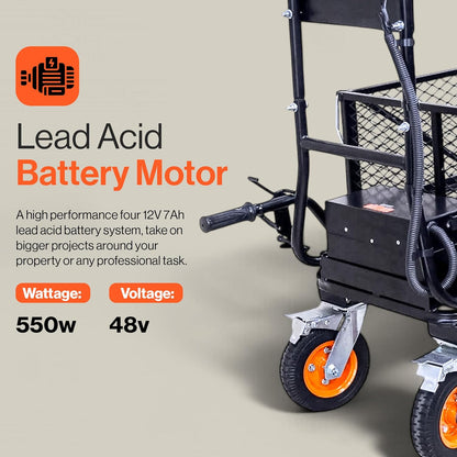 Electric Utility Trailer Dolly – Move 1000 lbs with Ease
