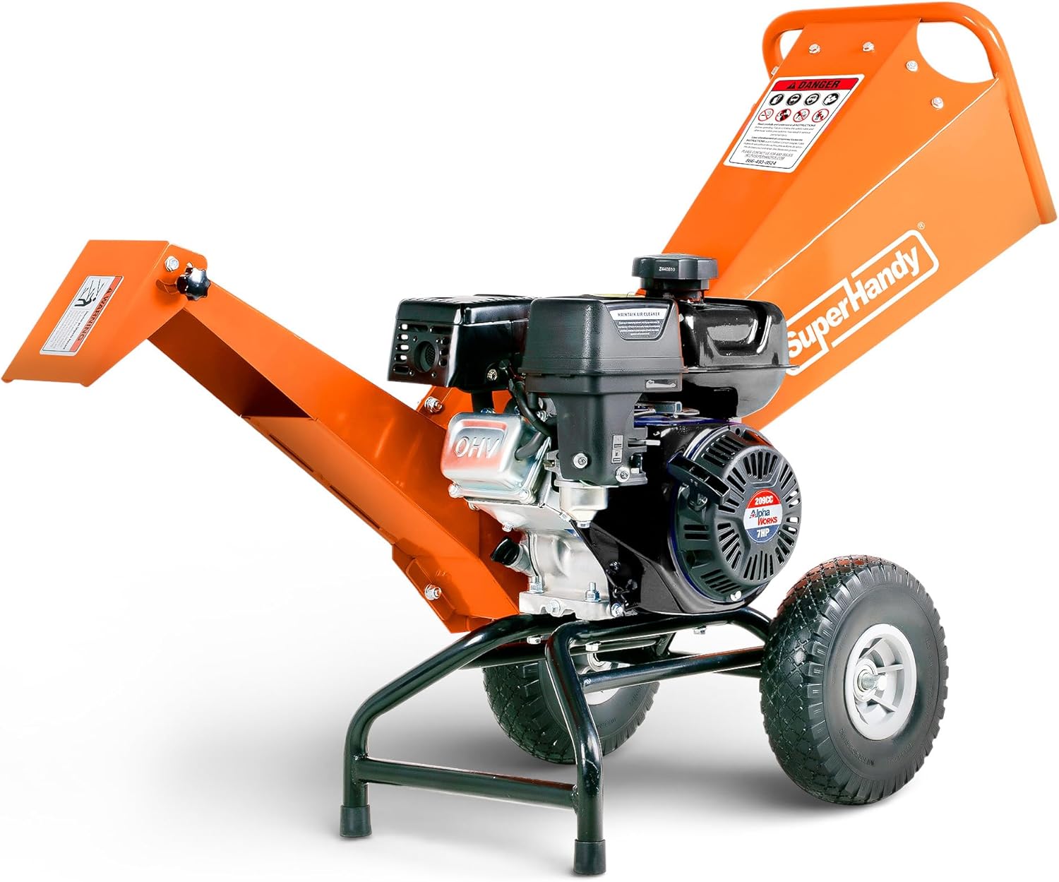 Heavy-Duty Electric Garden Shredder – Safe & Efficient Branch & Yard Waste Chopper