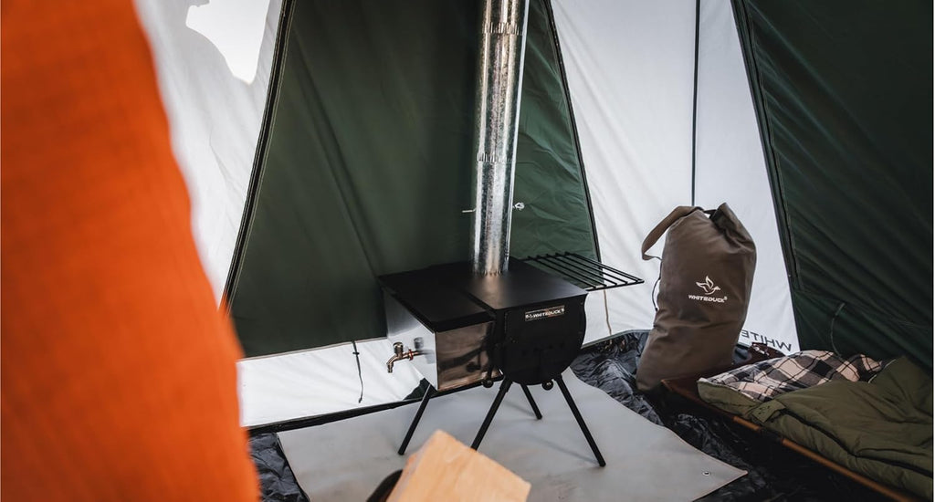 Heavy-Duty Outdoor Wood Burning Tent Stove
