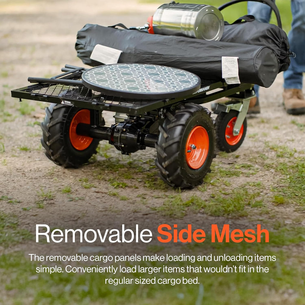 Electric Utility Trailer Dolly – Move 1000 lbs with Ease