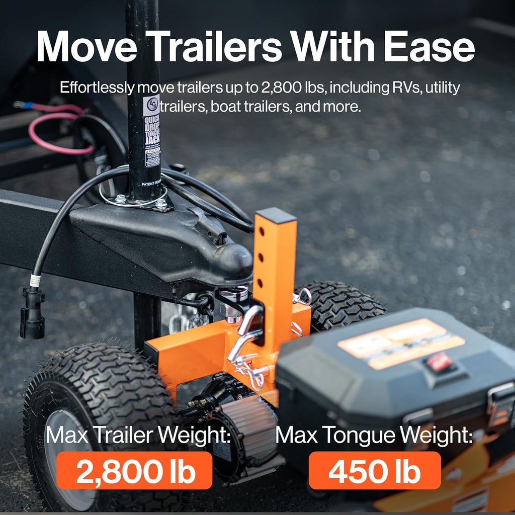 Powerful Electric Trailer Dolly – Effortless Trailer Moving Made Easy