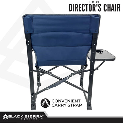 Heavy-Duty Folding Chair – XL Comfort Seat with Cup Holder for Outdoor Adventures