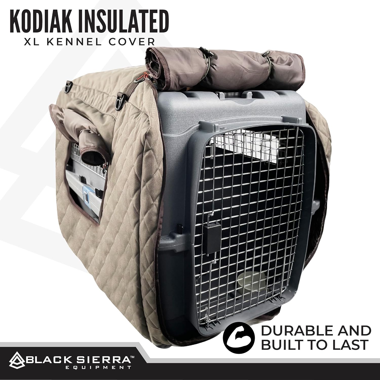 All-Weather Insulated Dog Kennel Cover