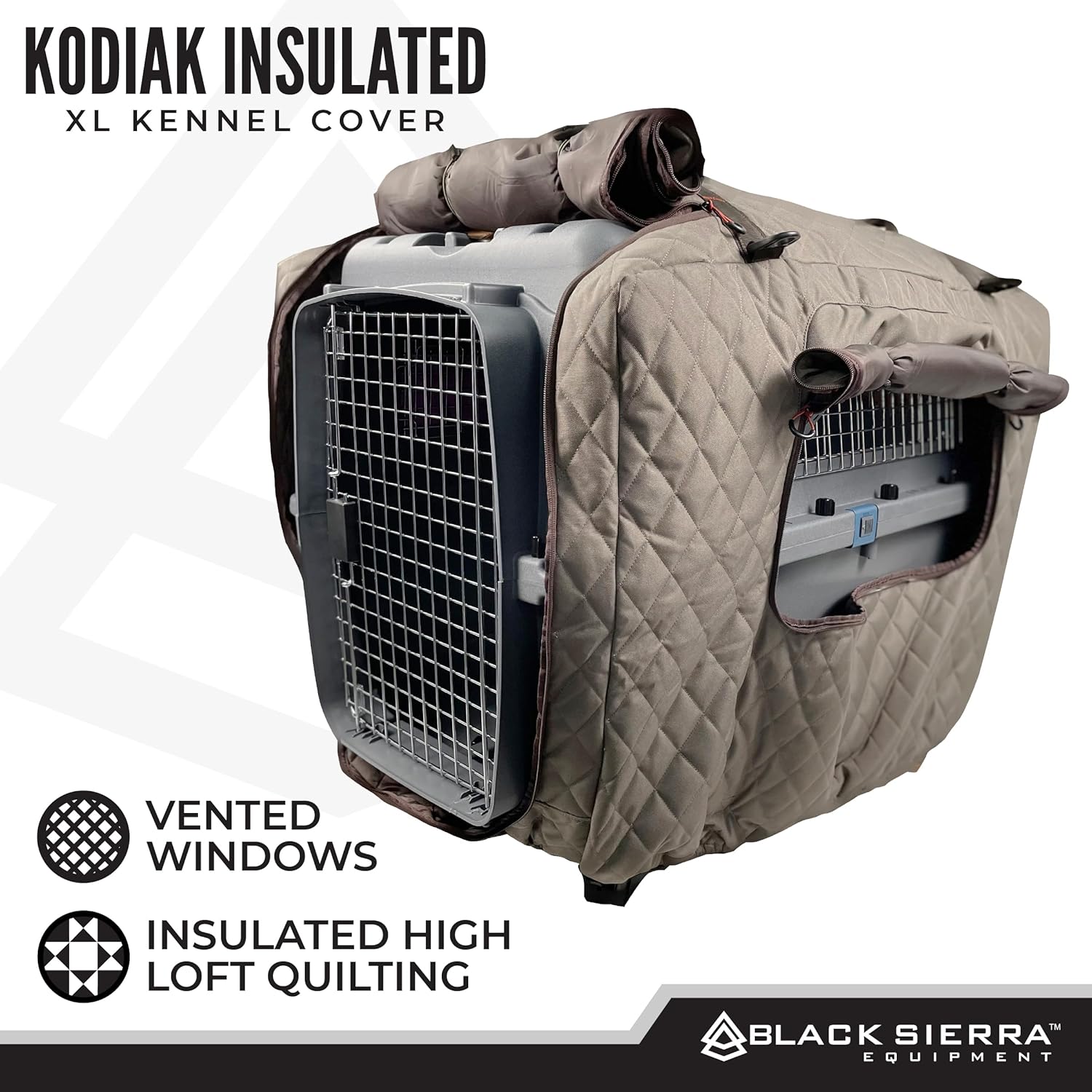 All-Weather Insulated Dog Kennel Cover