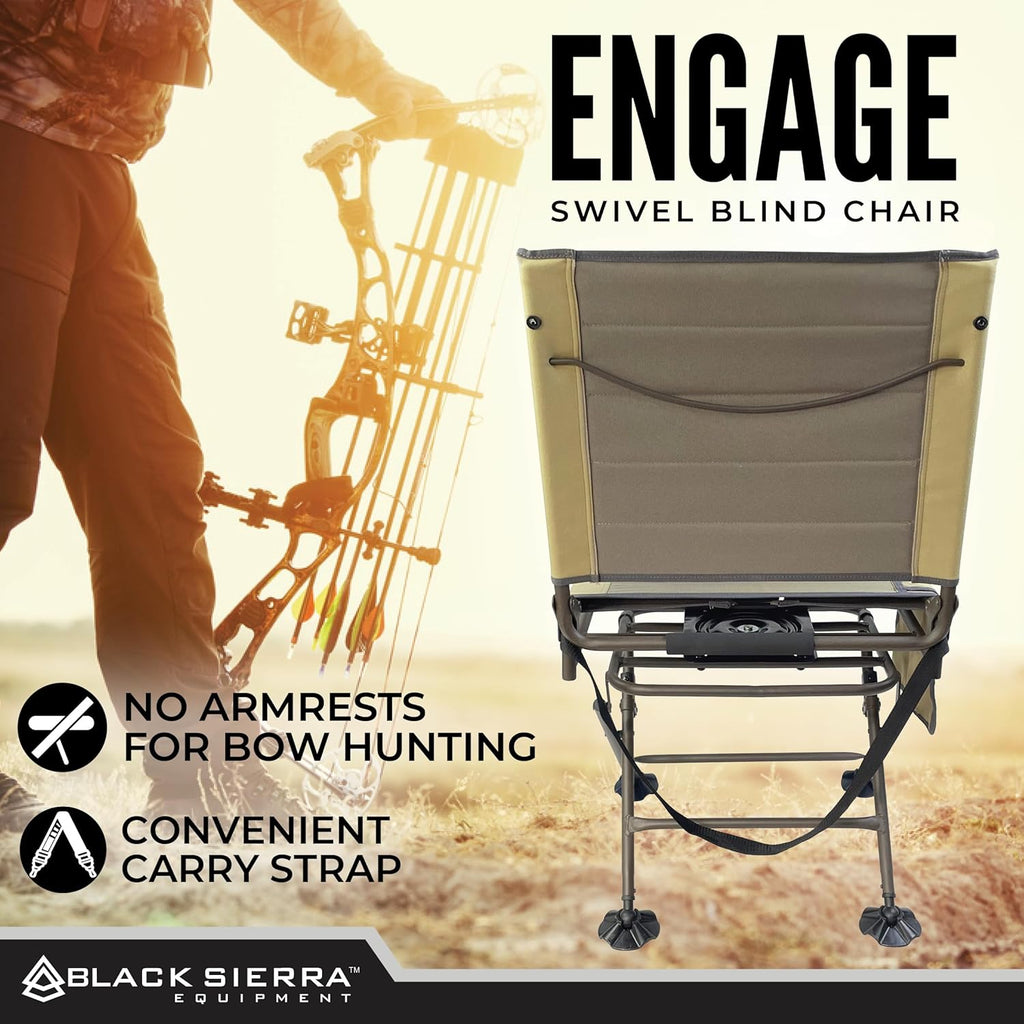 Portable Folding Outdoor Chair with Side Table & Storage Pocket