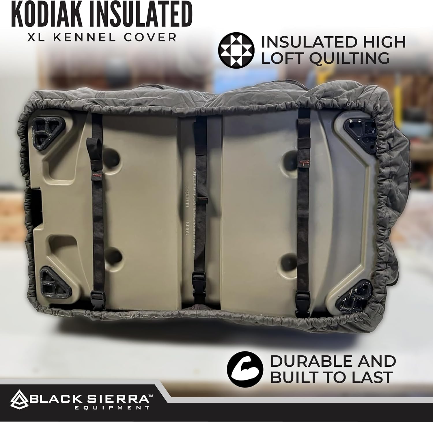All-Weather Insulated Dog Kennel Cover
