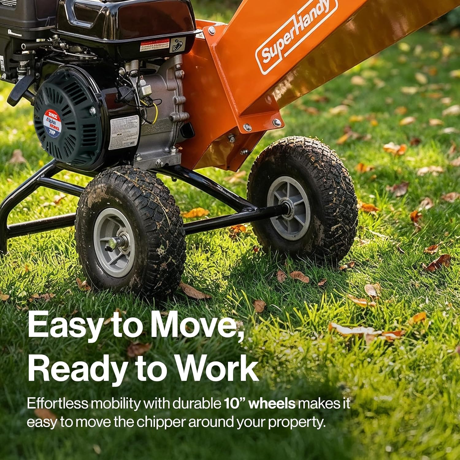 Heavy-Duty Electric Garden Shredder – Safe & Efficient Branch & Yard Waste Chopper