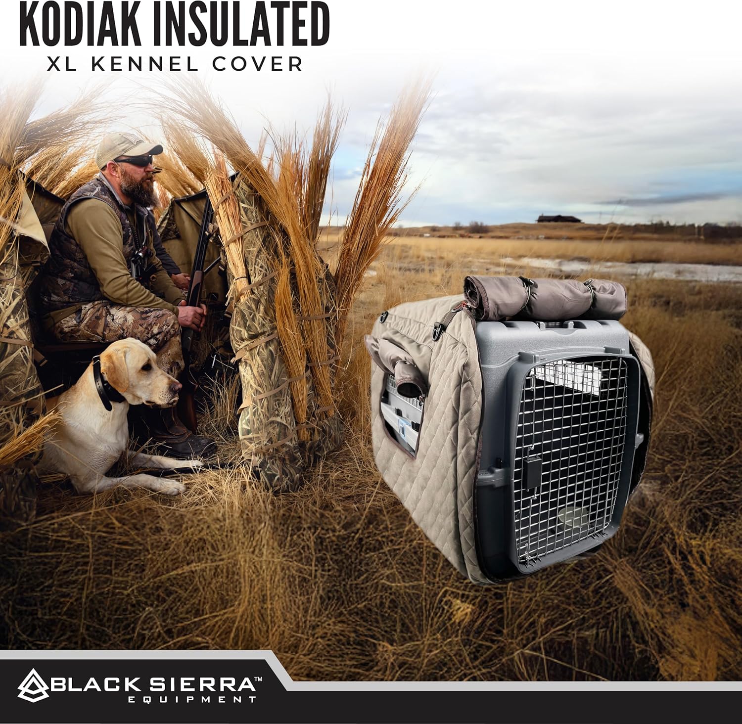 All-Weather Insulated Dog Kennel Cover