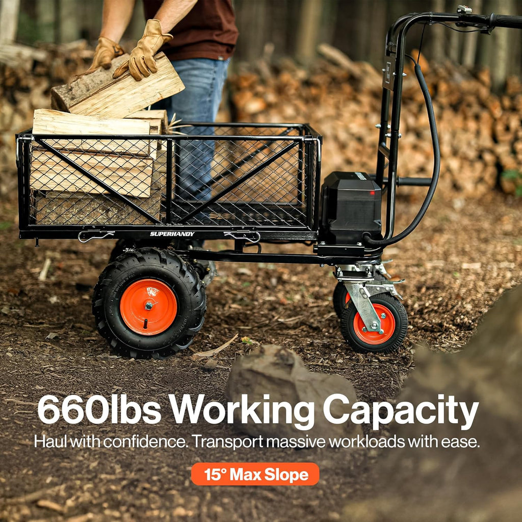 Electric Utility Trailer Dolly – Move 1000 lbs with Ease