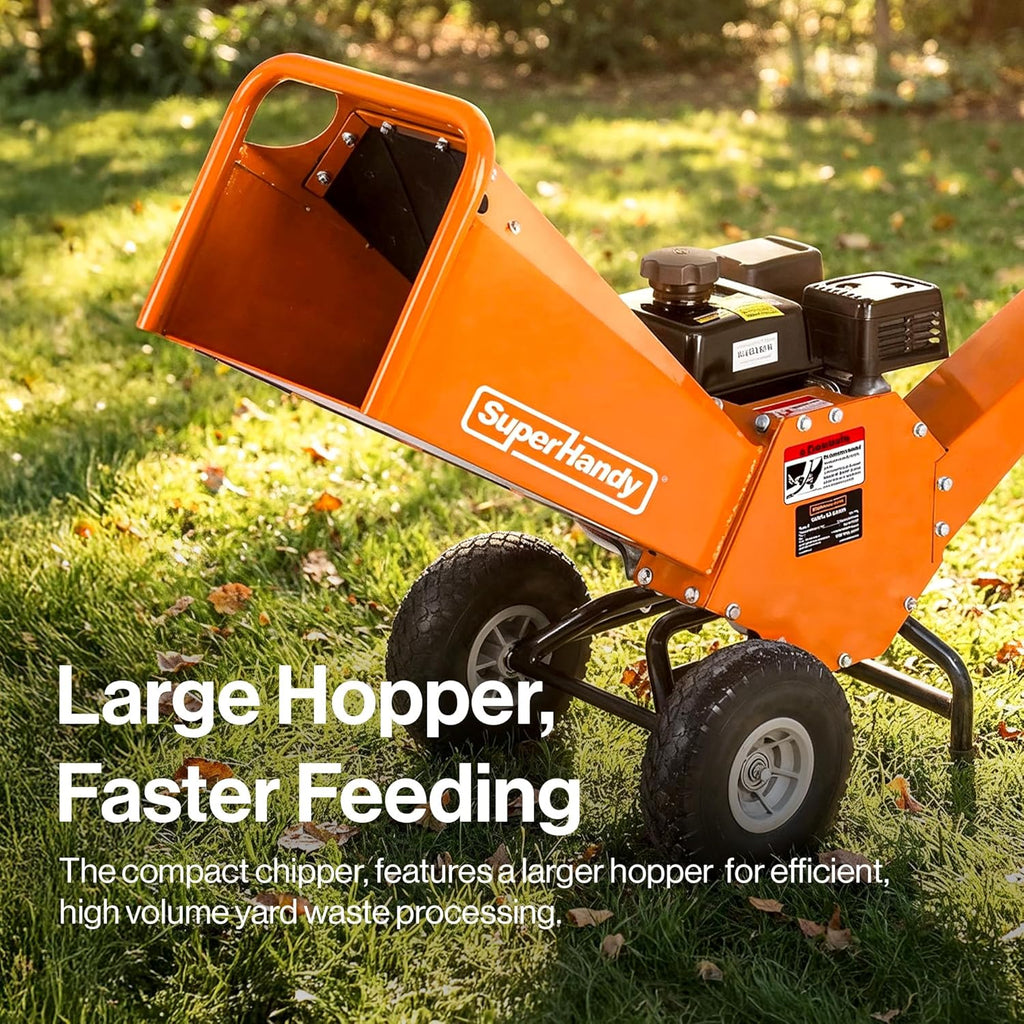 Heavy-Duty Electric Garden Shredder – Safe & Efficient Branch & Yard Waste Chopper